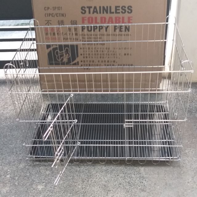 steel dog cage