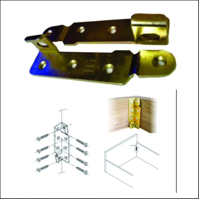 AAI JEE Polished bed clamp, Packaging Type : Carton Box