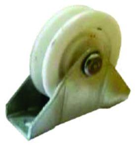 SS Single Pulley, Shape : Round