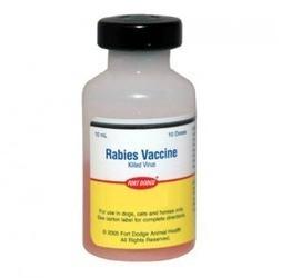 Rabies Veterinary Vaccines, for Hospital, Packaging Size : 10 ml