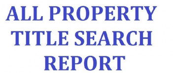 property title search report services
