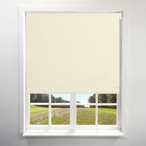 PVC roller blinds, Pattern : Plain