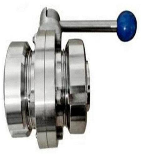 Polished Stainless Steel Butterfly Valve, for Water Fitting, Certification : ISI Certified