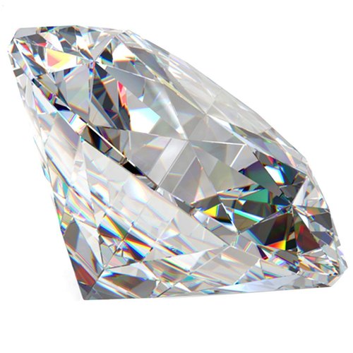 Polished 2.5 Carat Diamond Stone, for Jewellery Use, Size : 0-10mm, 10-20mm, 20-30mm, 30-40mm