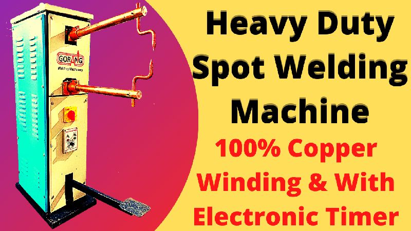heavy duty spot welding machine at Rs 36,000 / Units in Rajkot | Gorang