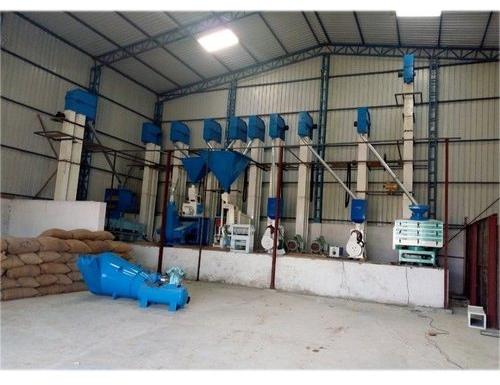 Electric Automatic Rice Mill Plant