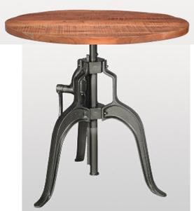 Polished Plain Metal tables, Color : Brown