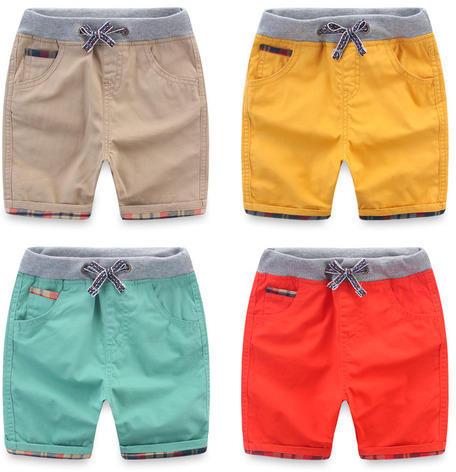 Plain Boys Cotton Shorts, Feature : Comfortable, Easy Washable, Shrink Resistance