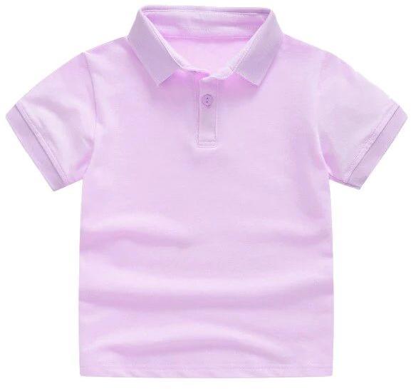 Plain Cotton Girls Polo T Shirts, Feature : Anti-Shrink, Quick Dry