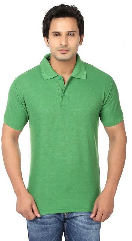 Polo Neck Plain Mens Corporate T Shirts, Size : Multisize