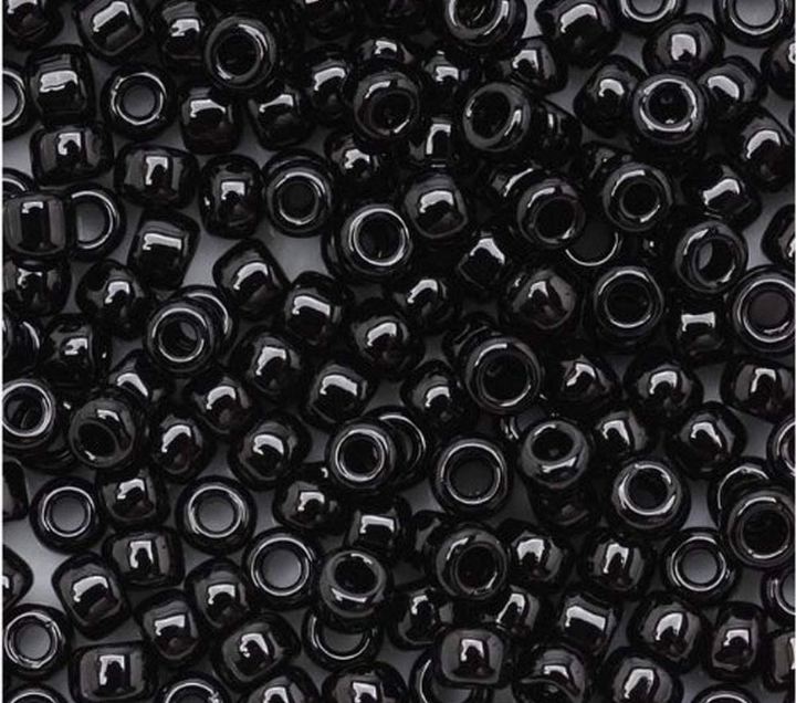 Plain 10-20gm Black Beads, Shape : Round