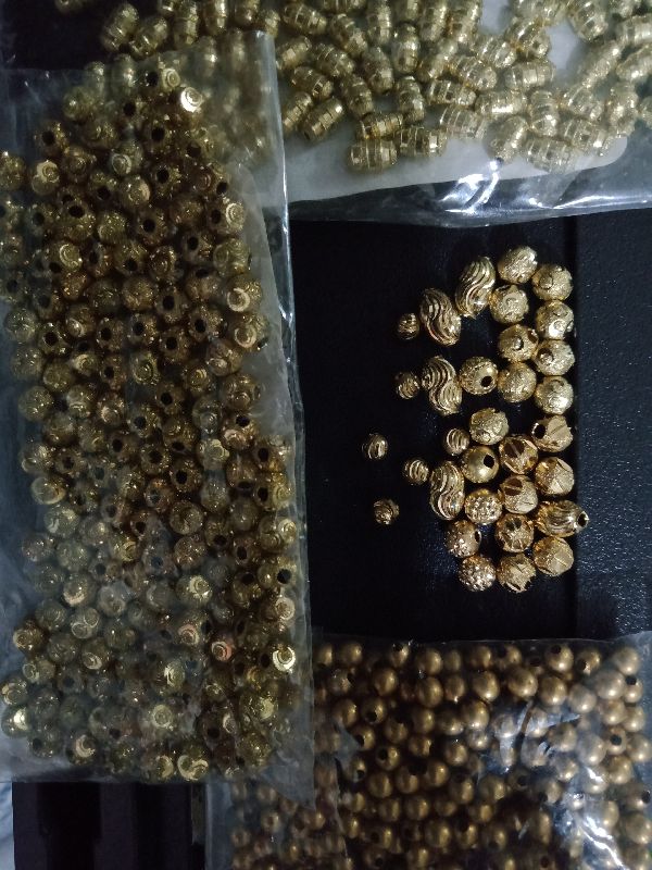 Polished Plain Brass Beads, Packaging Type : Wooden Box