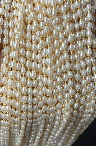 White Beads Mala, Length : 0-10 Inches, 10-20 Inches