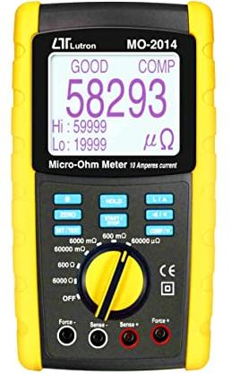 Electronic Micro Ohm Meter, Color : Yellow