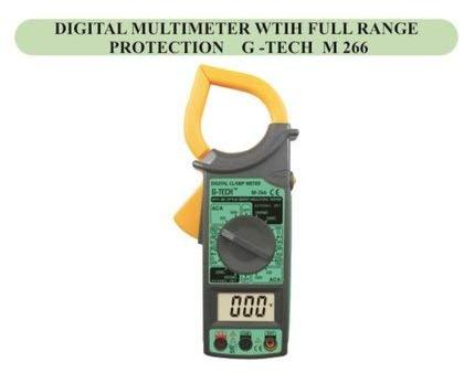 G-Tech M-266 Digital Clamp Meter, Dimension : 27 x 14.6 x 5.6 cm