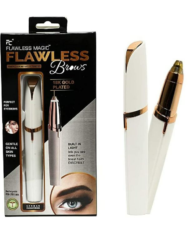Plastic 100-150gm Flawless Brows Hair Remover, for Parlor