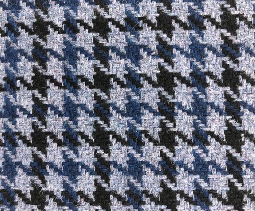 Woolen Tweed Blazer Fabric, for Textile, Pattern : Checked