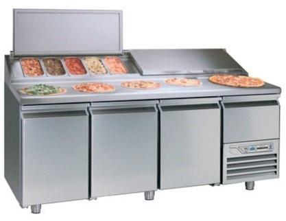 Stainless Steel Pizza Fridge