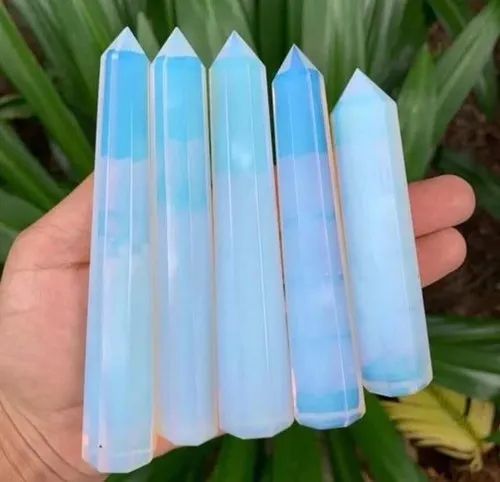 Clay Opalite Healing Crystal Wand, Feature : High Strength, Highly Durable, Pleasing Look