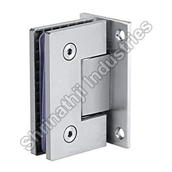 Polished Stainless Steel Shower Hinges, Color : Grey