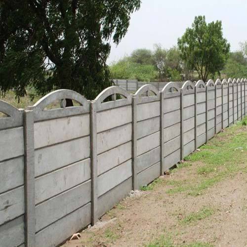 Concrete Boundary Wall, Feature : Accurate Dimension, Durable, Speedy Installation