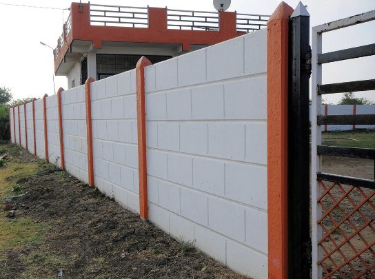 Home RCC Precast Boundary Wall, Size : 40x40ft, 45x45ft