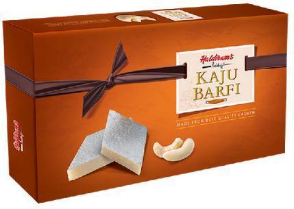 Kaju Barfi, Packaging Size : 250gm, 500gm, 1000gm