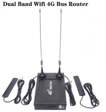 Dual Band Wifi 4G Bus Router