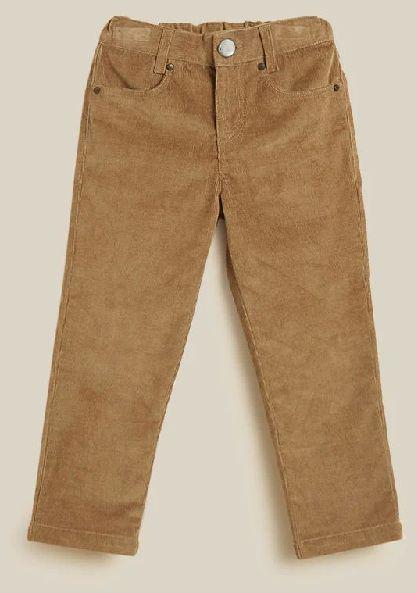Stitched Cotton Boys Pants, Age Group : 1-3 Years, Pattern : Plain