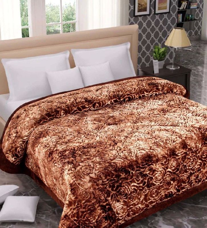 Plain double bed quilt, Style : Mordern