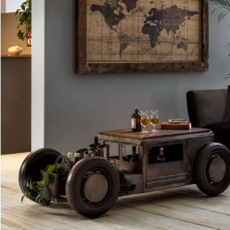 Antique Design Table Car | Wood Furniture | Solid Furniture
