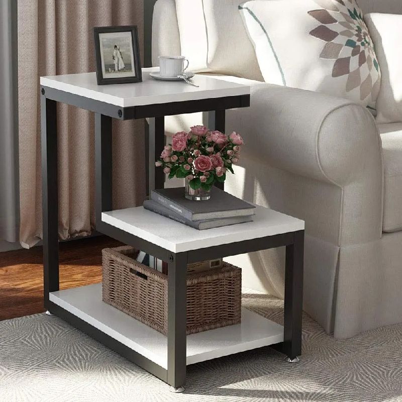 Engineered wood Coated monarch storage side table, for Restaurant, Office, Hotel, Home, Specialities : Stylish