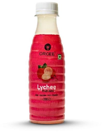 Orgee Lychee Juice, Packaging Size : 200 ml