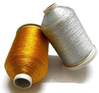 Zari Embroidery Thread, Feature : High Tenacity