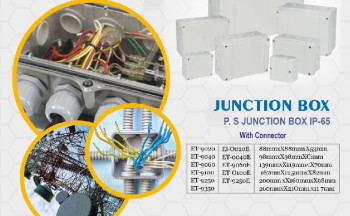 Elettro ABS Junction Box, for Electronics, Pattern : Plain