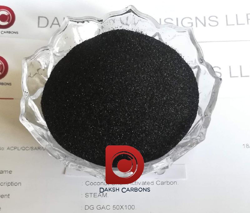 Activated carbon, for Gas Purification, Gold Purification, Metal Extraction, Water Purification, Color : Black