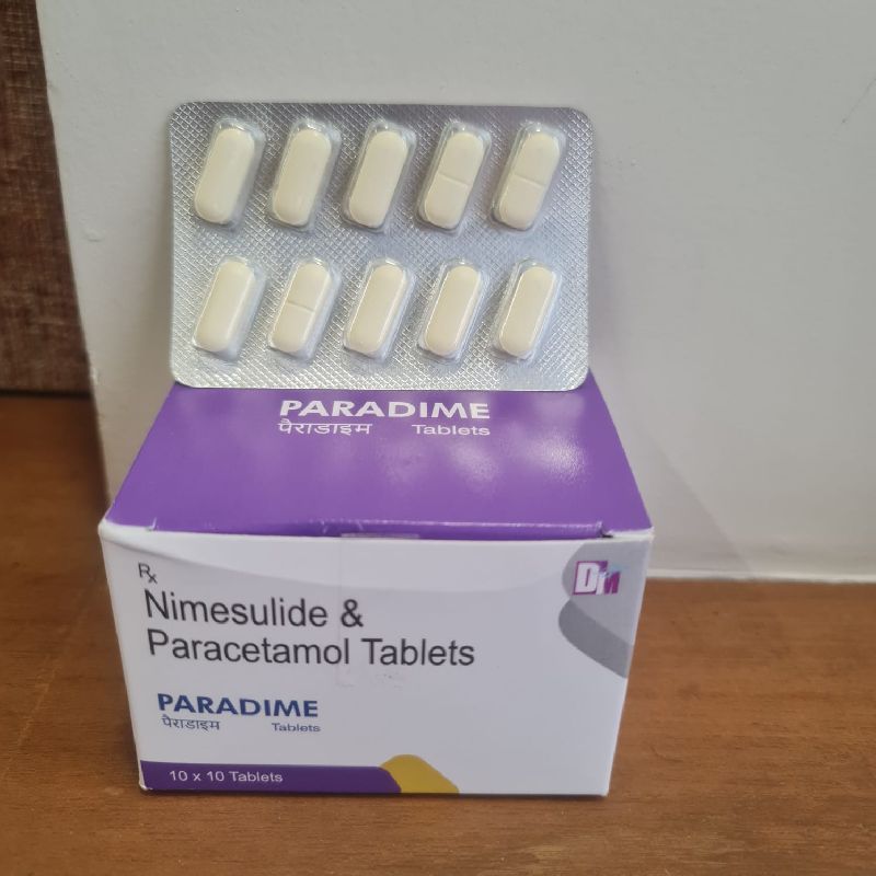 Paracetamol and Numesulide Tablets, Grade : Medicine Grade