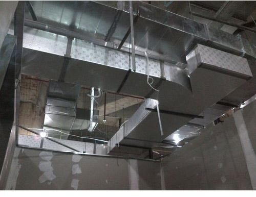 Rectangular Exhaust Ducts, Color : Silver