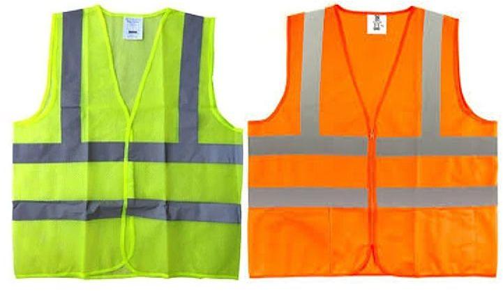 Radx Plain Polyester Safety Jackets, Gender : Unisex