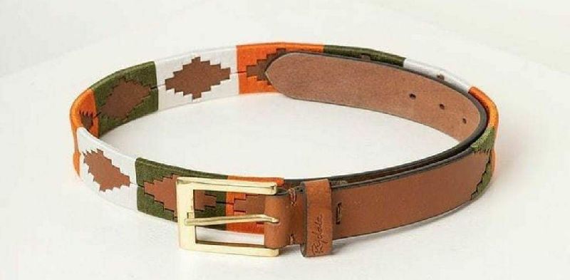 Mens Colored Leather Belts