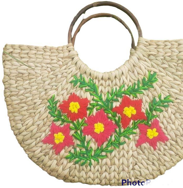 Straw Floral Bags