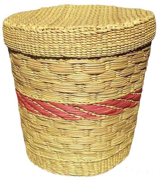 Straw Geo Bin