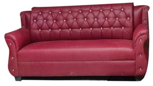 Three Seater Sofa, Color : Maroon