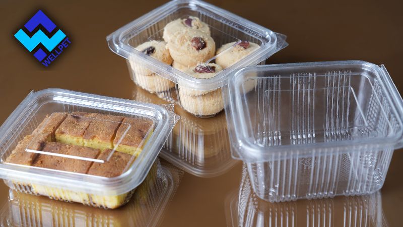 PP HINGED BOX 250 ML, for Cookies Namkeens Packing, Feature : Eco-friendly, Fine Finished, Leak Proof