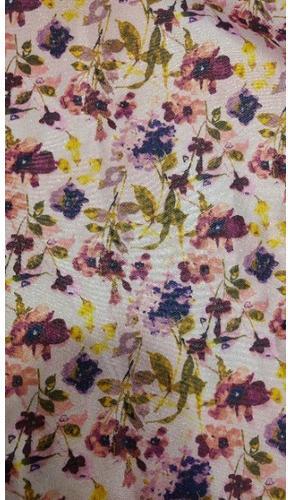 Printed Viscose Fabric, Width : 60 Inch