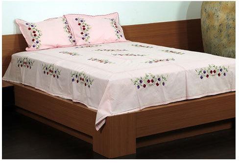 Hand Embroidery Bed Cover