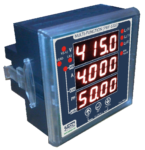 Multi Function Meter, Display Type : Seven segment