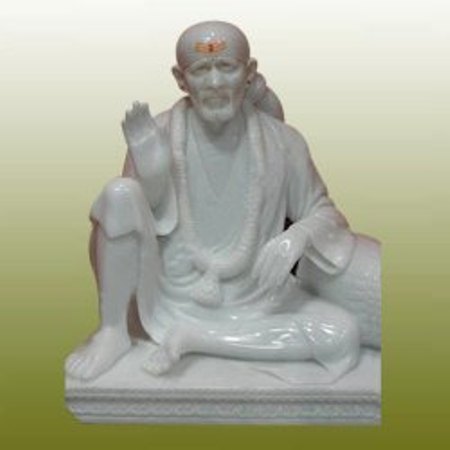 Marble Dwarkamai Sai baba Statue