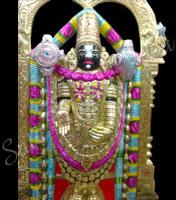 Polished Marble Tirupati Balaji Statue, for Dust Resistance, Shiny, Size : Standard