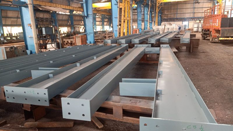 Prefabricated beams &amp;amp; rgid frame rafters